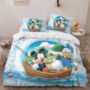 Alternative view of Disney Donald Duck And Mickey Mouse Duvet Cover