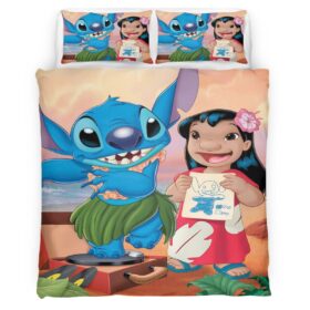 Disney Lilo And Stitch Characters 1005 Duvet Cover
