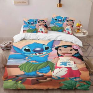 Alternative view of Disney Lilo And Stitch Characters 1005 Duvet Cover