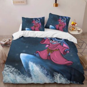 Alternative view of Disney Lilo And Stitch Stitch Surf Duvet Cover