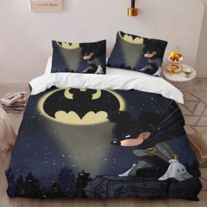 Alternative view of Disney Mickey Mouse Batman Duvet Cover