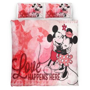 Disney Mickey Mouse and Minnie Mouse 11 Duvet Cover