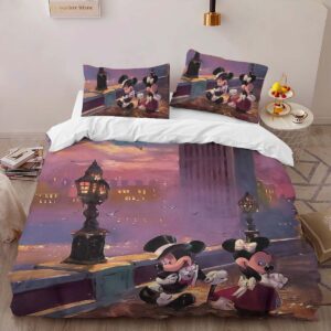 Alternative view of Disney Mickey Mouse and Minnie Mouse 15 Duvet Cover