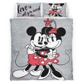 Disney Mickey Mouse and Minnie Mouse 17 Duvet Cover