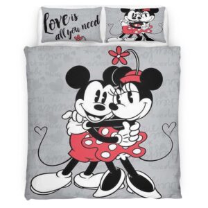 Disney Mickey Mouse and Minnie Mouse 17 Duvet Cover