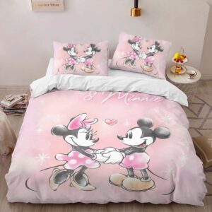 Alternative view of Disney Mickey Mouse and Minnie Mouse 20 Duvet Cover