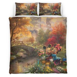 Disney Mickey Mouse and Minnie Mouse Duvet Cover