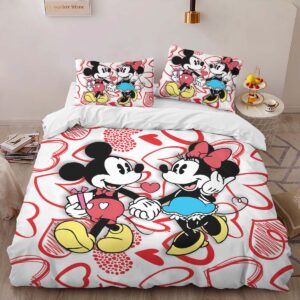 Alternative view of Disney Mickey Mouse and Minnie Mouse 5 Duvet Cover