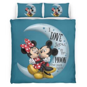 Disney Mickey Mouse and Minnie Mouse 9 Duvet Cover