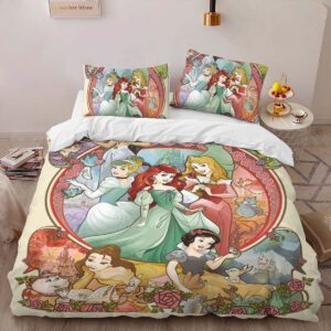 Alternative view of Disney Princess 11 Duvet Cover