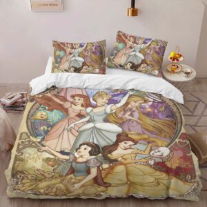 Alternative view of Disney Princess 16 Duvet Cover