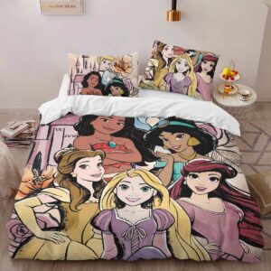 Alternative view of Disney Princess 18 Duvet Cover