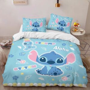 Alternative view of Disney Stitch Aloha Duvet Cover
