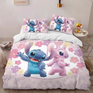 Alternative view of Disney Stitch and Angle 19 Duvet Cover