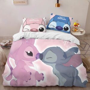 Alternative view of Disney Stitch and Angle 20 Duvet Cover
