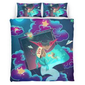 Dragapult Pokemon 3 Duvet Cover