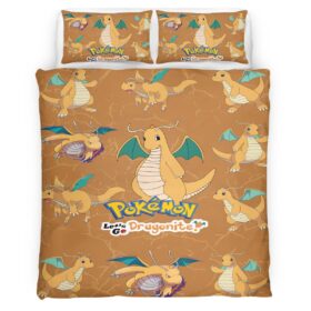 Dragonite Pokemon Duvet Cover