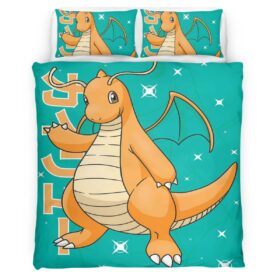 Dragonite Pokemon 3 Duvet Cover