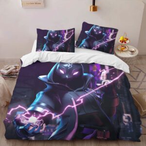 Alternative view of Drift Skin Cool Fortnite Game 08 Duvet Cover