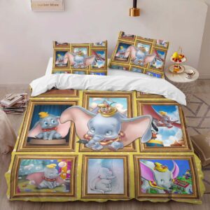 Alternative view of Dumbo 24 Duvet Cover