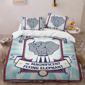 Alternative view of Dumbo 28 Duvet Cover