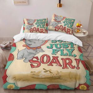 Alternative view of Dumbo 30 Duvet Cover