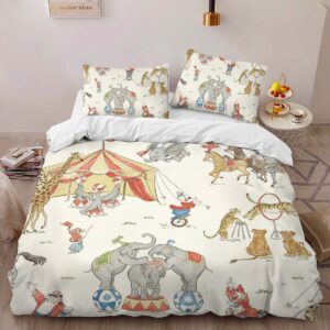 Alternative view of Dumbo Characters 01 Duvet Cover