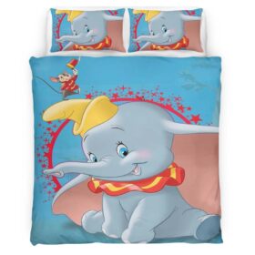 Dumbo and timothy q mouse 1 Duvet Cover
