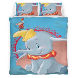 Dumbo and timothy q mouse 1 Duvet Cover