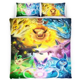 Eevee Evolution Pokemon 1 Duvet Cover
