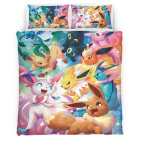 Eevee Evolution Pokemon 10 Duvet Cover
