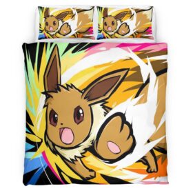 Eevee Evolution Pokemon 11 Duvet Cover