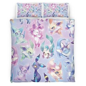 Eevee Evolution Pokemon 5 Duvet Cover