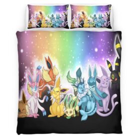 Eevee Evolution Pokemon 6 Duvet Cover