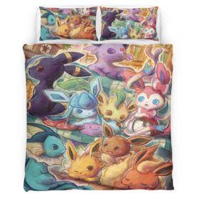 Eevee Evolution Pokemon 7 Duvet Cover