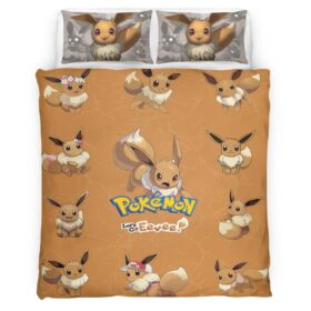 Eevee Pokemon Duvet Cover