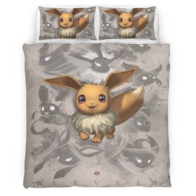 Eevee Pokemon 3 Duvet Cover