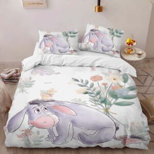 Alternative view of Eeyore Winnie the Pooh 4 Duvet Cover