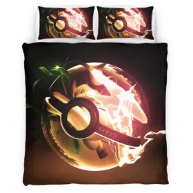 Evolution Pokeball Pokemon 2 Duvet Cover