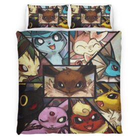 Evolution Pokeball Pokemon 4 Duvet Cover