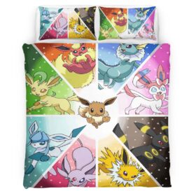 Evolution Pokeball Pokemon 5 Duvet Cover