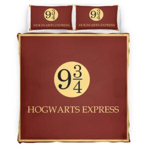 Express Ticket For The Magic Train Harry Potter Duvet Cover