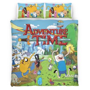 Fortnite Adventure Time All Skin Jake the Dog and Finn the Human Duvet Cover