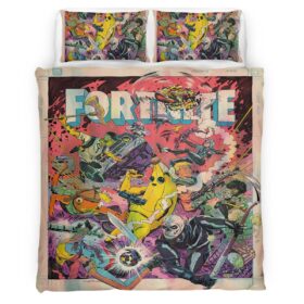 Fortnite All Skin Peely Jonesy Fishstick Skull Troope Lynx Fishstick Duvet Cover