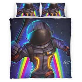 Fortnite Ballte Royale Space Galaxy Duvet Cover