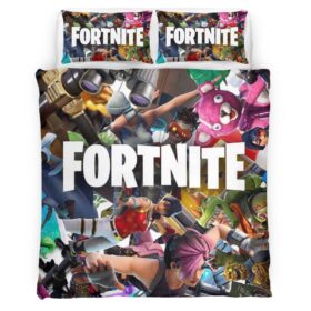 Fortnite Battle Royale All Characters Duvet Cover