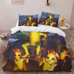 Alternative view of Fortnite Battle Royale Peely The Banana King Duvet Cover