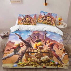 Alternative view of Fortnite Capitulo Season 8 Duvet Cover