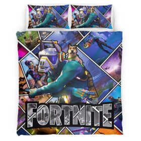 Fortnite DJ Yonder Skin án All Skins Duvet Cover