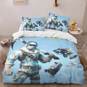 Alternative view of Fortnite Deep Freeze Bundle Duvet Cover